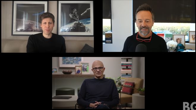 组后首次对谈：「我们是天作之合！」新葡京娱乐城奥特曼和纳德拉艰难重(图4)